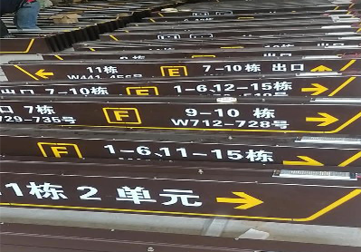 凤凰广告标识中，常见的几种安装方式。