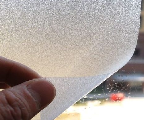 凤凰玻璃门外面粘广告用什么材料好？