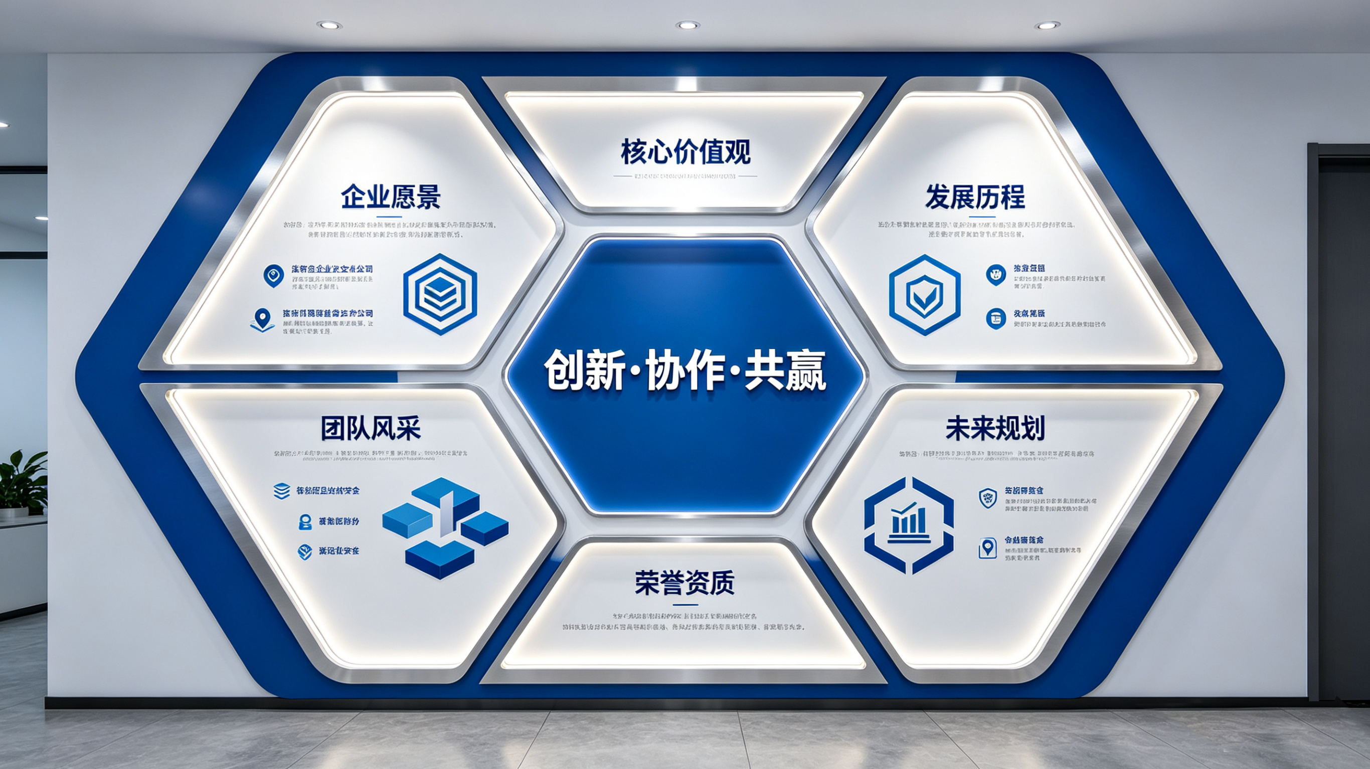 凤凰企业文化墙六边形避坑指南（新手常犯5个错误）